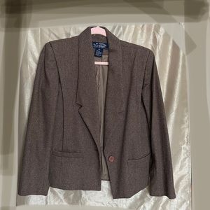 Vintage e.h. woods brown blazer